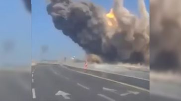 Συγκλονιστικό βίντεο από την πτώση ιρανικού πυραύλου στην πόλη Ασντόντ του Ισραήλ