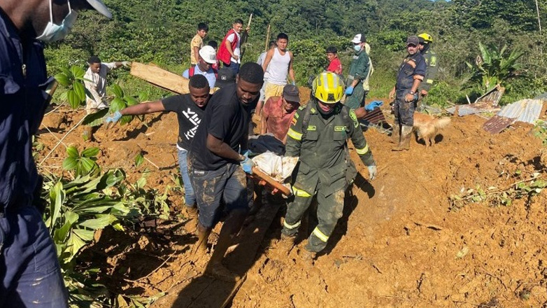 Κολομβία: Οκτώ νεκροί και πέντε τραυματίες από κατολίσθηση στην πόλη Μπέγιο