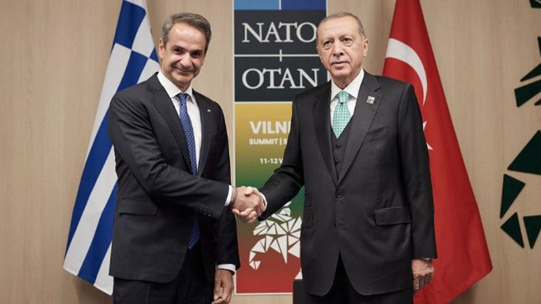 Δεκάλεπτο τετ α τετ Μητσοτάκη – Ερντογάν