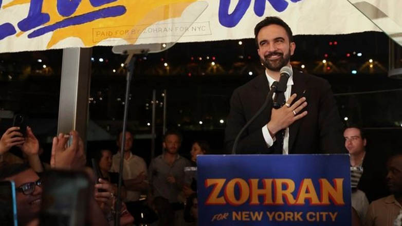 Νέα Υόρκη: Υποψήφιος Δήμαρχος των Δημοκρατικών ο 33χρονος Ζοχράν Μαμντάνι