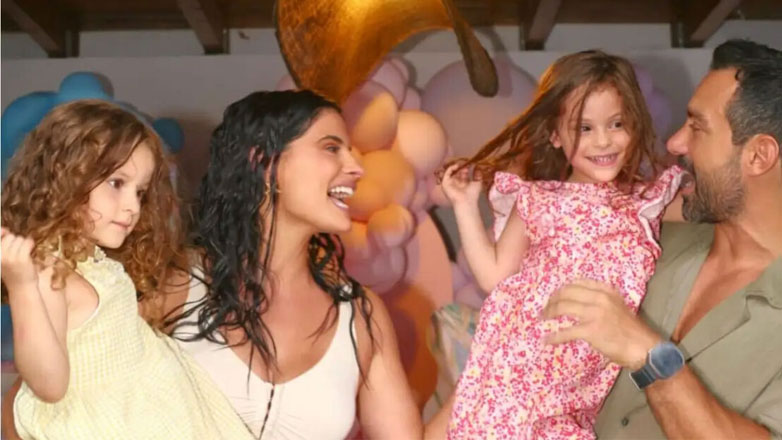 Χριστίνα Μπόμπα – Σάκης Τανιμανίδης: Το πάρτι γενεθλίων για τα 4α γενέθλια των δίδυμων κοριτσιών τους