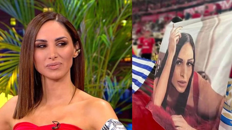 Λένα Ζευγαρά: Απαντά για το επίμαχο πανό με τη φωτογραφία της στο ΣΕΦ – «Δεν υπήρχε καμία δόση αλήθειας»