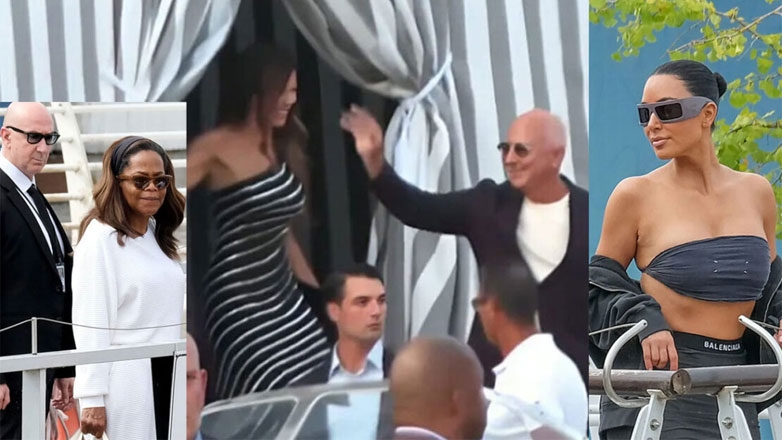 Jeff Bezos – Lauren Sánchez: Κατέφθασαν οι πρώτοι διάσημοι καλεσμένοι για τον γάμο τους – Βίντεο