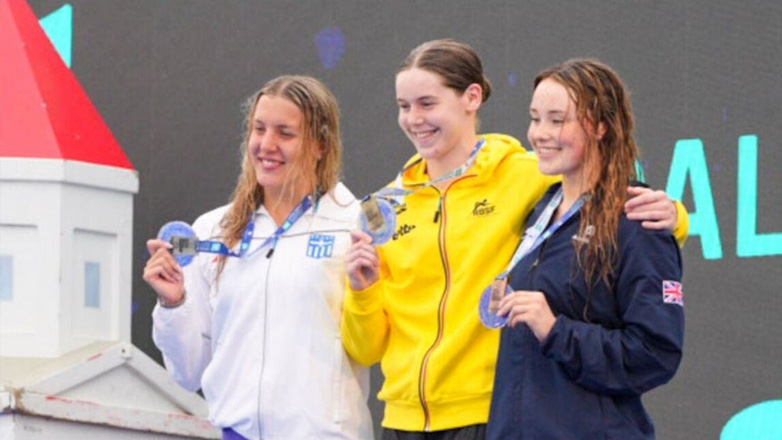 Κολύμβηση-Ευρωπαϊκό Κ23: Ασημένιο Μετάλλιο για τη Δαμασιώτη στα 100μ. πεταλούδα!