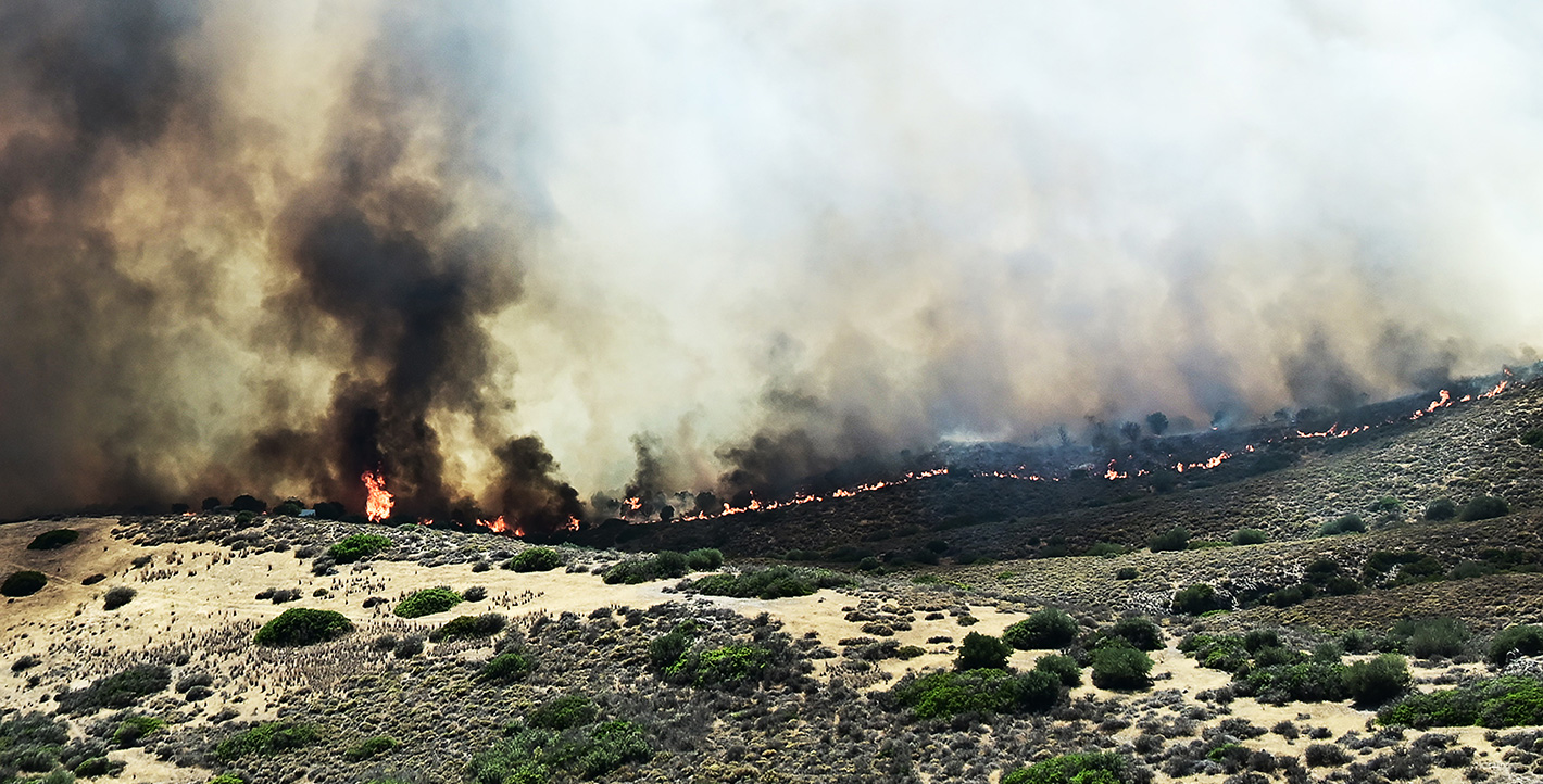 Πυρκαγιά στην Παλαιά Φώκαια