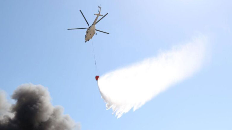 Φωτιά στην Κάρυστο