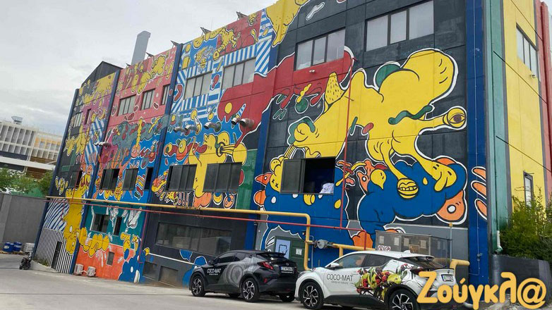 Καλλιτεχνικές δημιουργίες που κοσμούν και δίνουν λάμψη στους γκρίζους τοίχους της πρωτεύουσας