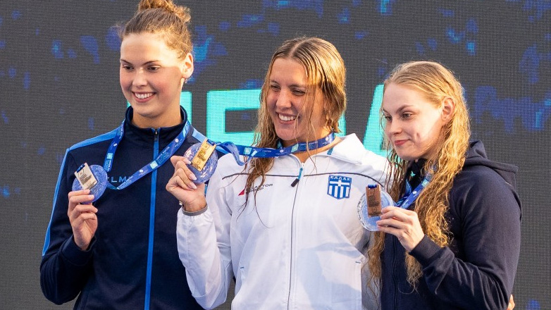 Κολύμβηση: Δύο μετάλλια και ισάριθμα πανελλήνια ρεκόρ για την Ελλάδα στη 2η ημέρα του Ευρωπαϊκού Νέων Κ23!