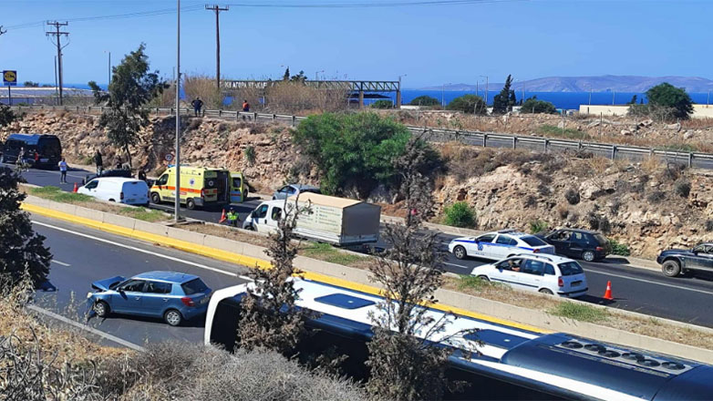 Συγκλονιστικό βίντεο από σοβαρό τροχαίο στο Ηράκλειο