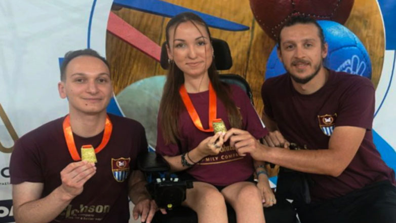 ΠΕΠΙΕΘ και Cpt. Dr. Γιώργος Βάλλης στο πλευρό της Δήμητρας Παπαδοπούλου για το Παγκόσμιο Κύπελλο Boccia