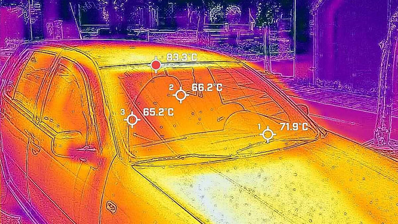«Φούρνος» 70 βαθμών Κελσίου τα αυτοκίνητα στον καύσωνα