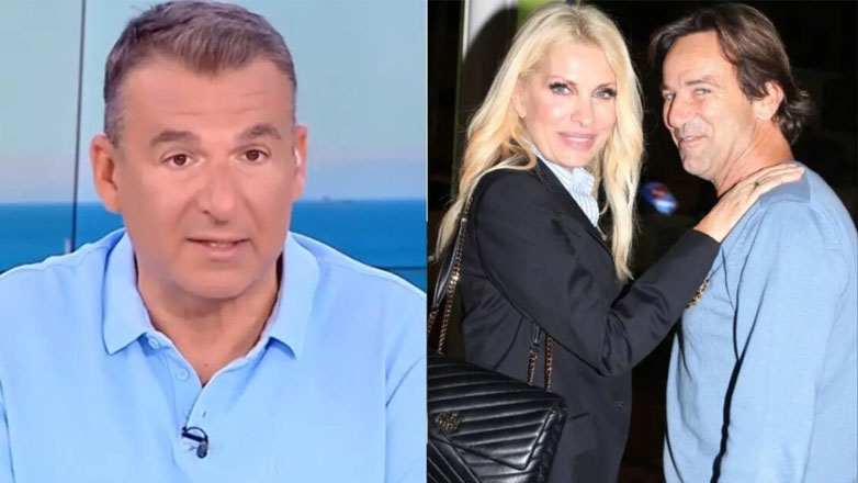 Γιώργος Λιάγκας: Η συνάντηση του παρουσιαστή με την Ελένη Μενεγάκη και τον Μάκη Παντζόπουλο – «Είναι ερωτευμένη μαζί του τόσα χρόνια»