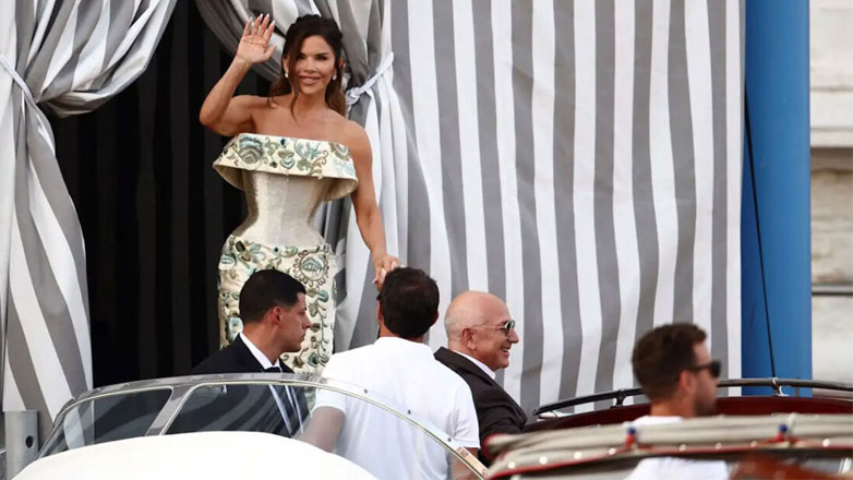 Jeff Bezos – Lauren Sánchez: Σφοδρή βροχή κατέστρεψε το λαμπερό τους πάρτι στη Βενετία – Οι καλεσμένοι ξεκίνησαν να τρέχουν