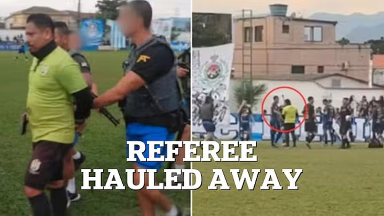 To είδαμε κι αυτό: Διαιτητής συνελήφθη εν ώρα αγώνα!