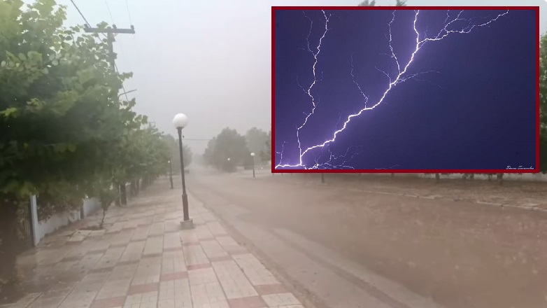 Μπουρίνια, κεραυνοί και καταιγίδες, μετά τον καύσωνα