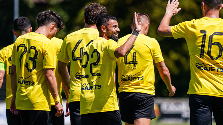 Φιλικό ξεμούδιασμα με έξι γκολ για την ΑΕΚ  στο πρώτο της ματς στην  Ολλανδία