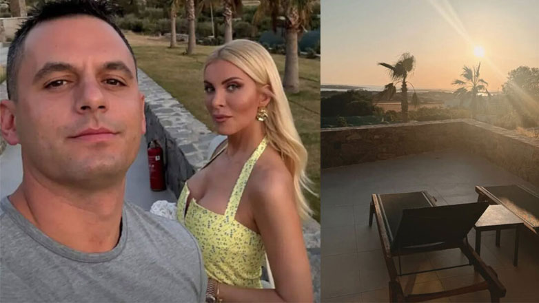 Κατερίνα Καινούργιου – Παναγιώτης Κουτσουμπής: Απόδραση στην Πάρο για το ζευγάρι