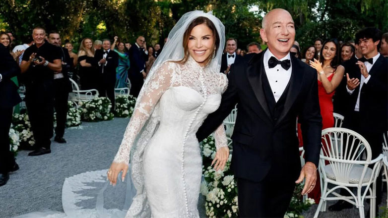 Jeff Bezos & Lauren Sánchez: Παντρεύτηκαν στο νησί San Giorgio Maggiore της Βενετίας – Με Dolce & Gabbana η νύφη