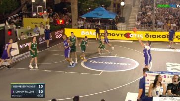 Aegean Ball 2025: Ο Καραγκούνης πέτυχε τρίποντο και αποθεώθηκε από τον κόσμο!