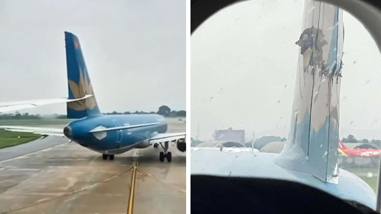 Boeing έκοψε την ουρά άλλου αεροσκάφους σε αεροδρόμιο του Βιετνάμ