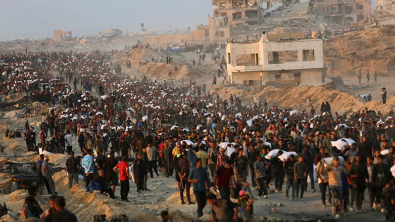 Αν το Ισραήλ δεν σταματήσει να πυροβολεί τους πεινασμένους κατοίκους της Γάζας, θα θεωρηθεί ένοχο γενοκτονίας