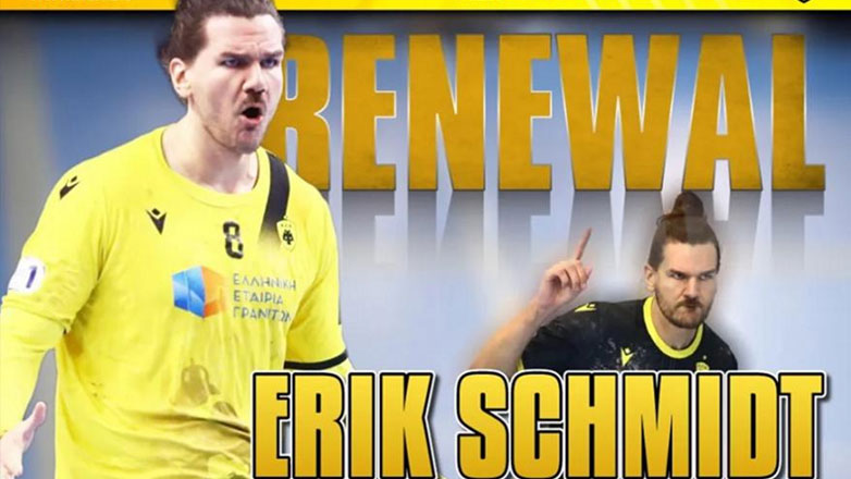 Χάντμπολ: Γι’ ακόμη δύο χρόνια στην ΑΕΚ ο Σμιντ