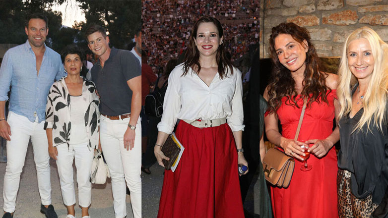 Φεστιβάλ Επιδαύρου: Οι επώνυμοι που παρακολούθησαν την πρεμιέρα της «Αντιγόνης»