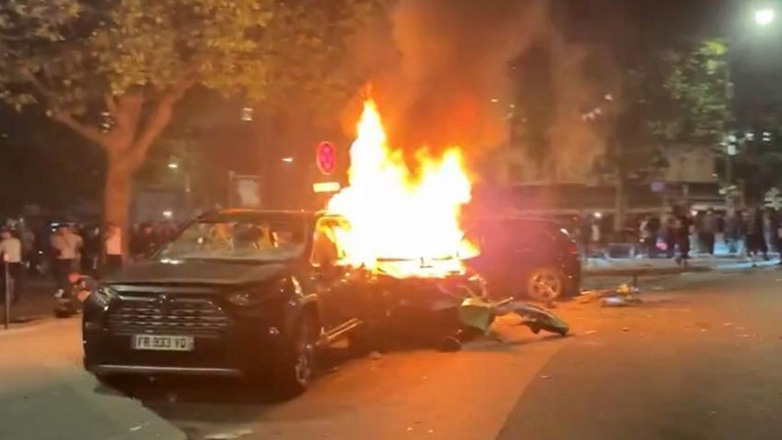 Χάος στο Παρίσι: Επεισόδια μετά τη λήξη του τελικού του Champions League