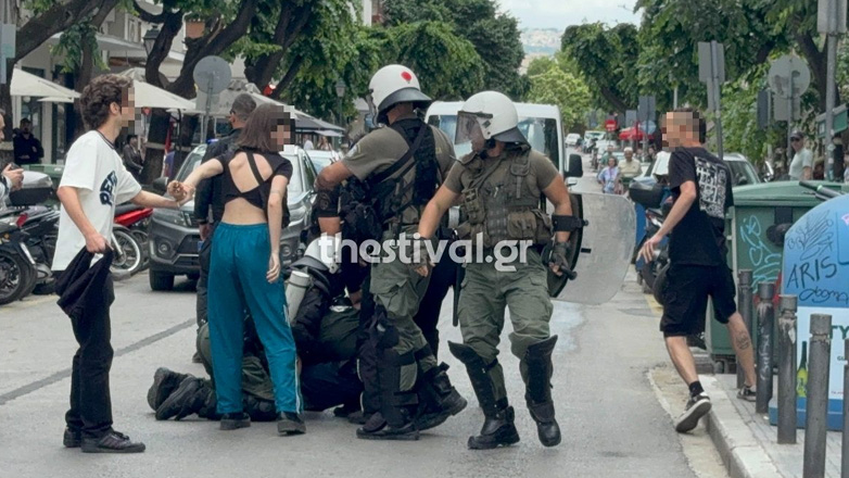 Θεσσαλονίκη: Περισσότερες από 20 προσαγωγές και μία σύλληψη μετά τη διαμαρτυρία για την ακρίβεια σε σούπερ μάρκετ