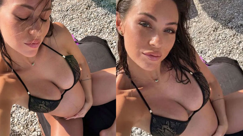 Δώρα Παντέλη: Ποζάρει με μπικίνι λίγο πριν φέρει στον κόσμο το πρώτο της παιδί