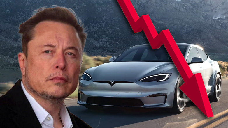 Σε ελεύθερη πτώση η μετοχή της TESLA, μετά τον νέο «πόλεμο» Τραμπ – Μασκ