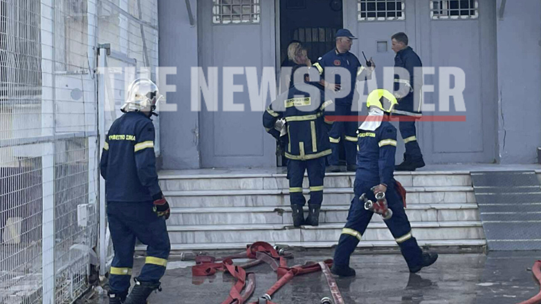 Φωτιά στις φυλακές Βόλου