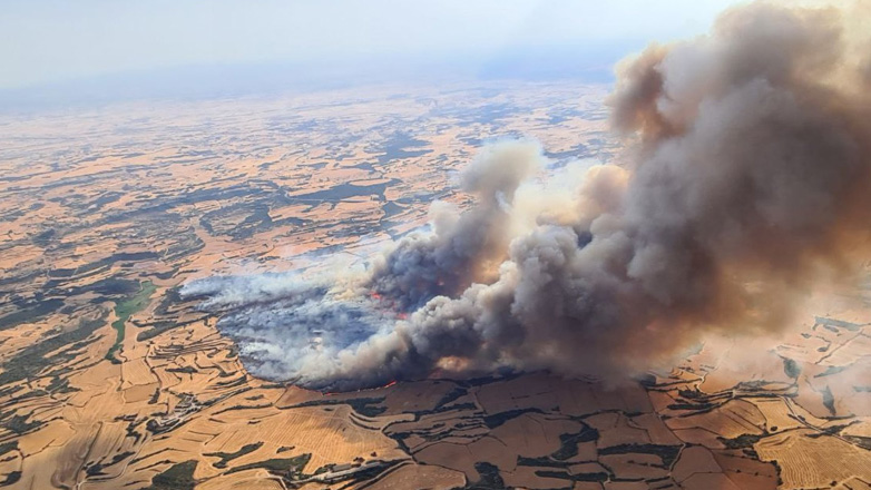 Ισπανία: Δύο νεκροί από πυρκαγιά εν μέσω καύσωνα