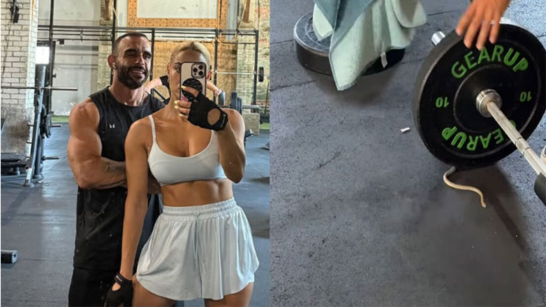 Απίστευτο: Φίδι έπεσε από την οροφή του γυμναστηρίου την ώρα που έκανε προπόνηση η Ιωάννα Τούνη