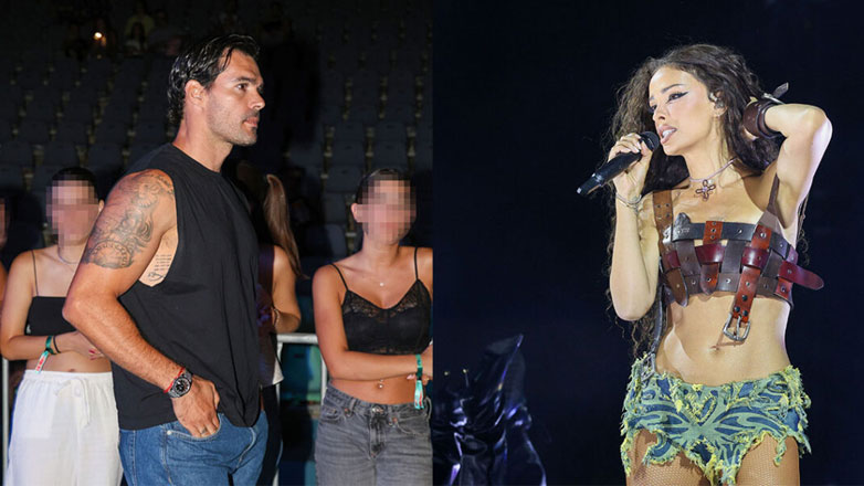 Ελένη Φουρέιρα: Ο Αλμπέρτο Μποτία παρακολούθησε τη συναυλία της συντρόφου του στο Κατράκειο