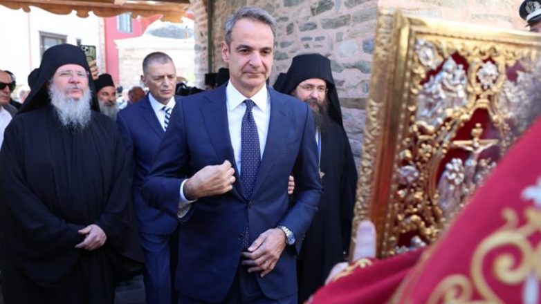 Μητσοτάκης: Θησαυρός με παγκόσμια εμβέλεια το Άγιον Όρος