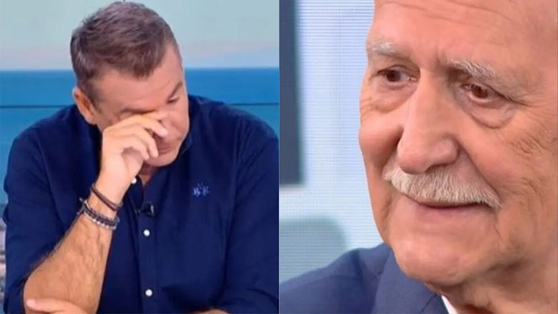 Γιώργος Λιάγκας: Δάκρυσε με το τέλος του Γιώργου Παπαδάκη από το «Καλημέρα Ελλάδα» – «Ωχ Θεέ μου»