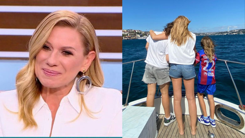 Κατερίνα Καραβάτου: Η εξομολόγηση για τα παιδιά της και το διαζύγιο από τον Κρατερό Κατσούλη – «Η Αέλια νομίζω δυσκολεύτηκε»