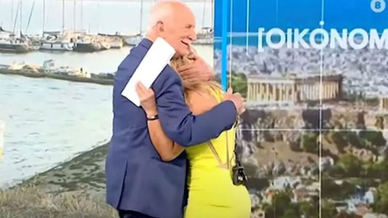 Καλημέρα Ελλάδα: Ξέσπασε σε κλάματα η Αλεξάνδρα Χατζηγεωργίου στην αγκαλιά του Γιώργου Παπαδάκη