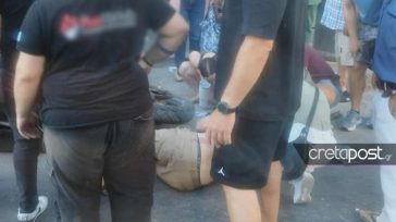 Βίντεο με τον ανήλικο οδηγό του αυτοκινήτου να παρασύρει διανομέα