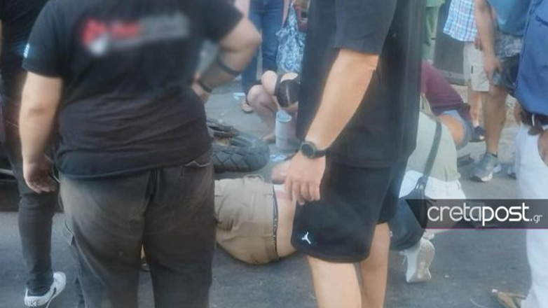 Βίντεο με τον ανήλικο οδηγό του αυτοκινήτου να παρασύρει διανομέα