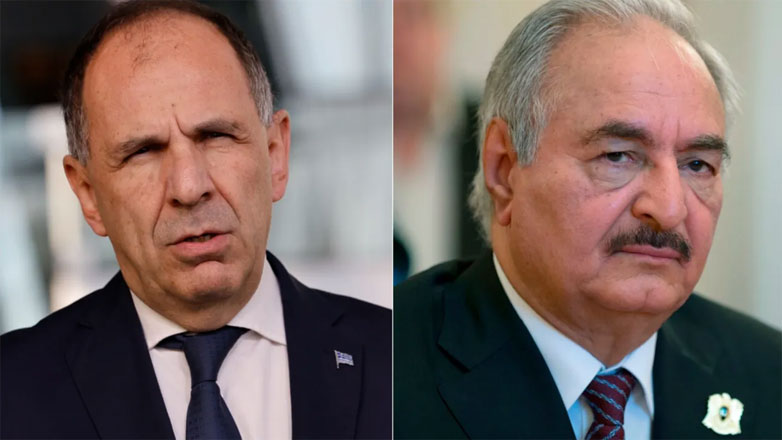 Συνάντηση Γεραπετρίτη – Χαφτάρ: «Οι σχέσεις μας θα έχουν θετική εξέλιξη»