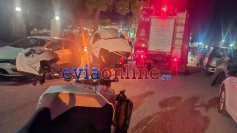 Άρπαξε φωτιά η καμινάδα ταβέρνας που ήταν γεμάτη κόσμο