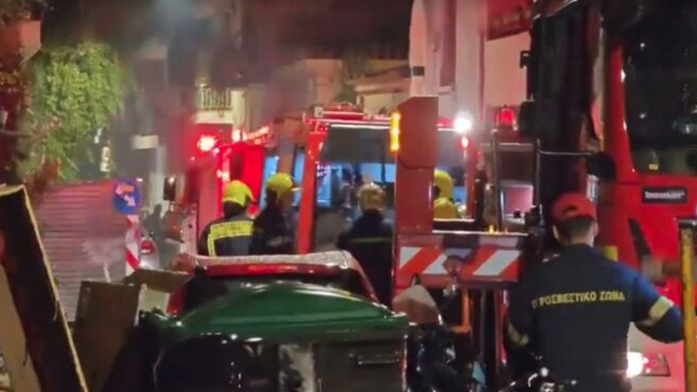 Στις φλόγες διαμέρισμα στον Λυκαβηττό