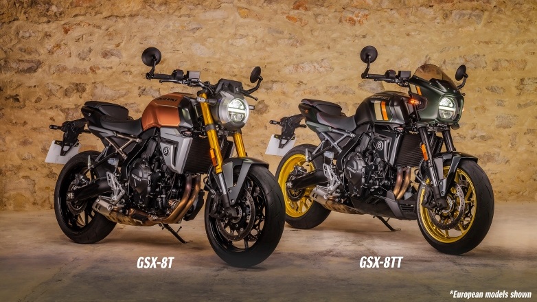 GSX-8T και GSX-8TT οι νέες Modern Classic της Suzuki