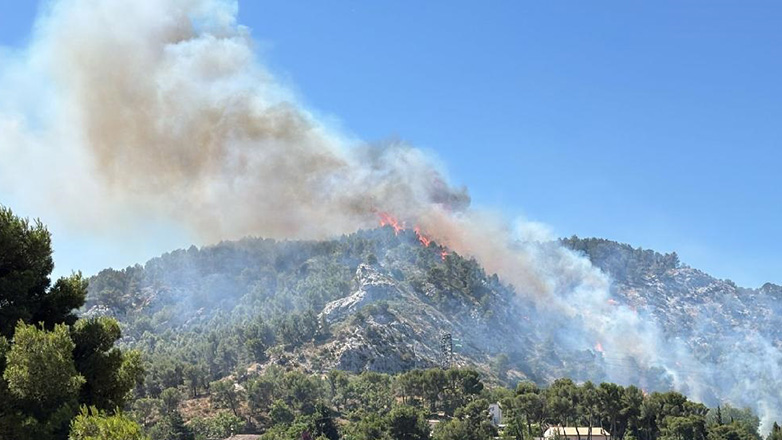 Κλειστό το αεροδρόμιο της Μασσαλίας λόγω πυρκαγιάς