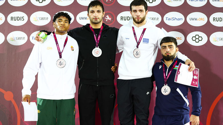 Χάλκινο μετάλλιο στο Ευρωπαϊκό πρωτάθλημα Πάλης ο Σαρίδης