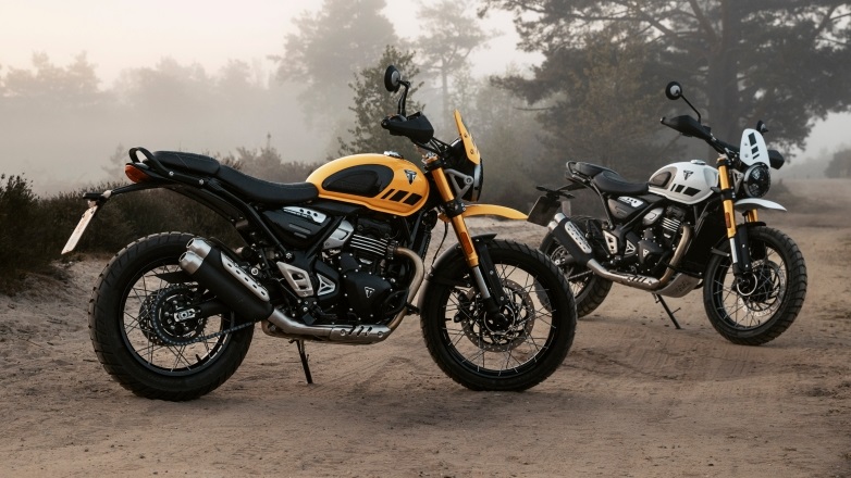 Νέα Triumph Scrambler 400 XC