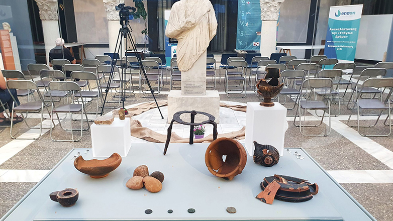 Δράμα: Σημαντικά αρχαιολογικά ευρήματα έφερε στο φως το έργο φυσικού αερίου