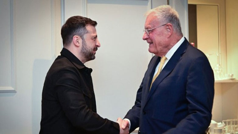 Ο Ζελένσκι λέει ότι είχε ουσιαστικές συζητήσεις με τον Αμερικανό απεσταλμένο Κέλογκ